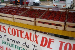 Iedere woens- & zaterdag verse streekproducten op de markt van Sarlat