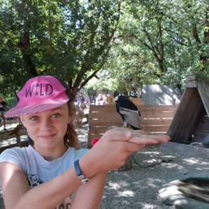 Jilke staat model in vogelpark