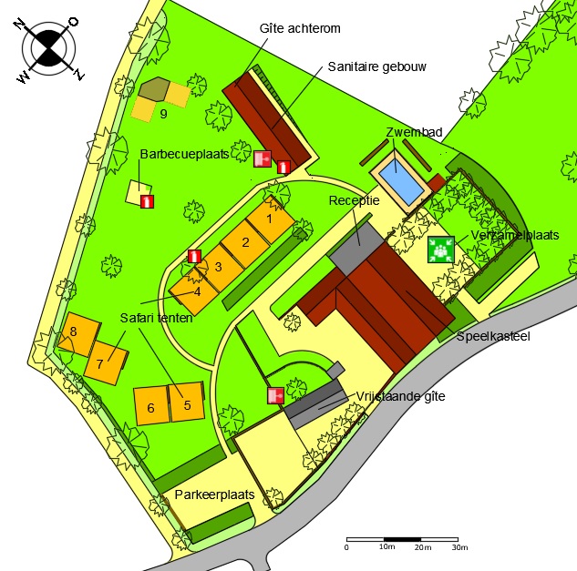 Plattegrond PDLF